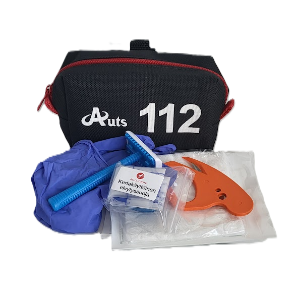 AED tarvikepakkaus