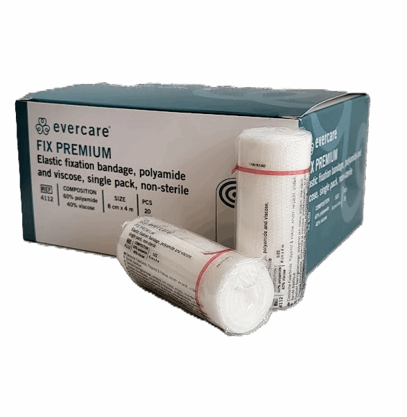 Elastinen harsosidos Evercare 8 cm x 4 m