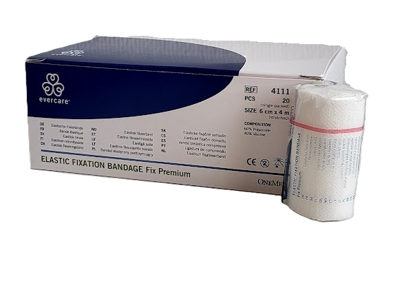 Elastinen harsosidos Evercare 6 cm
